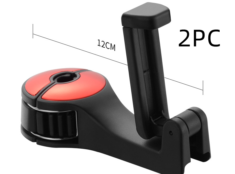 DriveTidy headrest hooks 2-pack seat back hanger — product photo 12